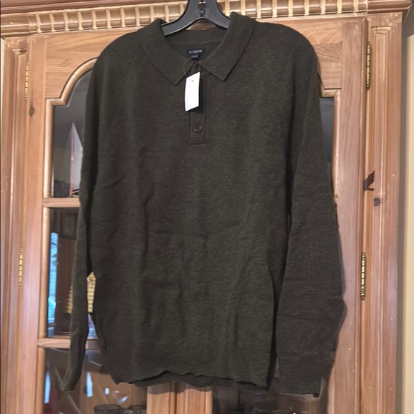 J Crew Olive Sweater